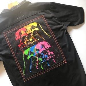 🛑 SOLD 🛑 darth vader dickies button up shirt